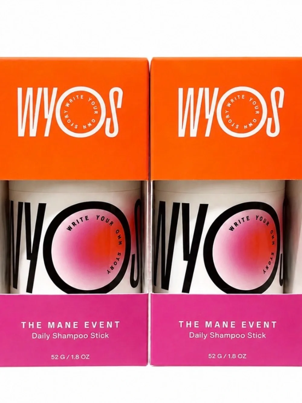 WYOS Daily Shampoo Stick Bundle of 2